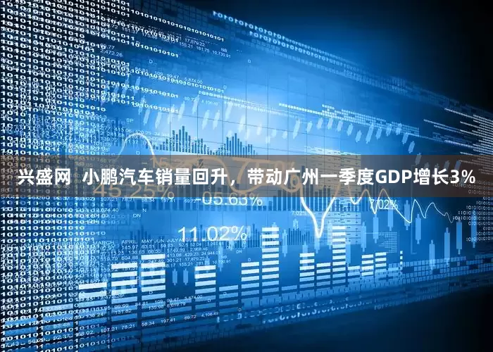 兴盛网  小鹏汽车销量回升，带动广州一季度GDP增长3%