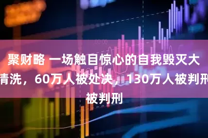 聚财略 一场触目惊心的自我毁灭大清洗，60万人被处决，130万人被判刑